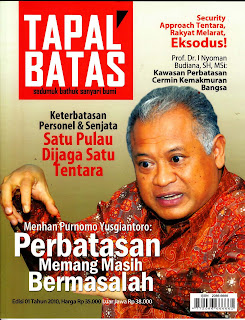 Koleksi K Atmojo Majalah Baru Tapal Batas Edisi Perdana