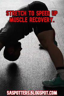 Stretch to speed up muscle recovery