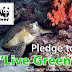 Pledge to Live Green ~ Save The Turtles ~