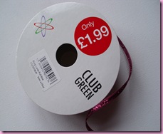 HobbyCraft Sale Item - Pull Bow Ribbon