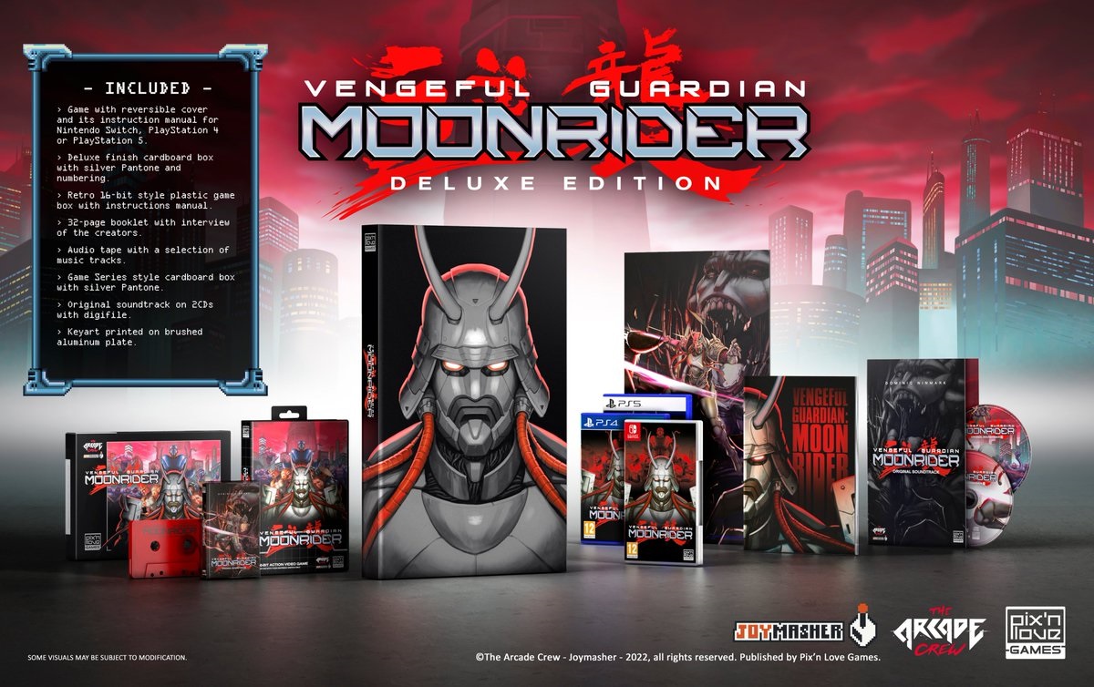 Vengeful Guardian: Moonrider getting a physical release on Nintendo Switch  PHYSICAL RELEASES