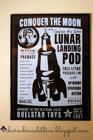 Captain Rex Tybee Lunar Landing Pod poster wall art