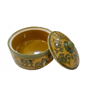 bowl Khurja pottery