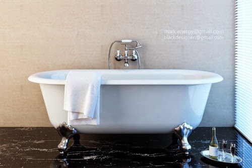 Classic Luxury Bathroom 古典浴缸_Bathtub Close up