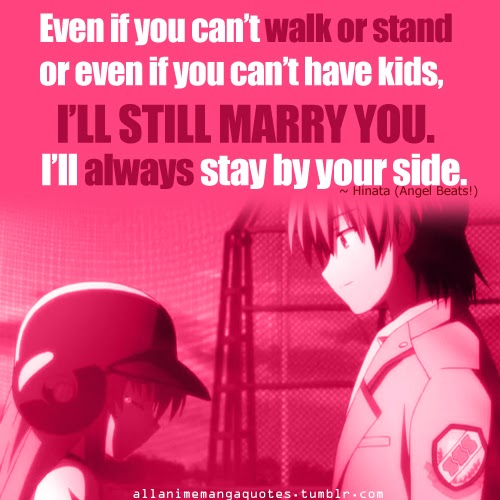 Quotes [Hinata - Angel Beats!]