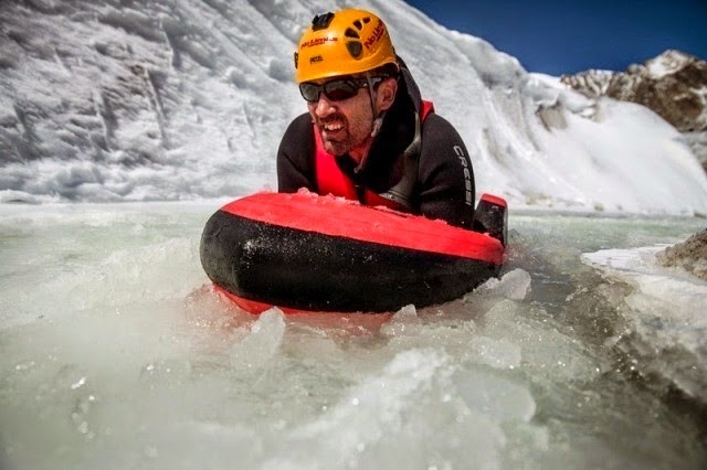 Body Boarding Down A Glacier Is The Coolest Type Of Insanity Ever.