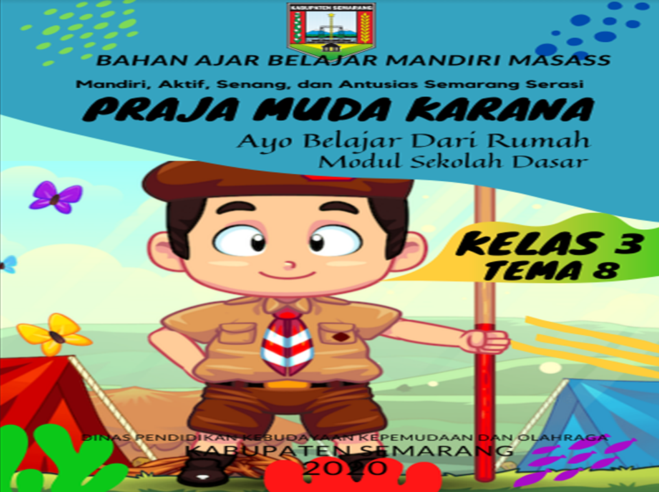 Modul BDR Kota Semarang Tema 8 Kelas 3