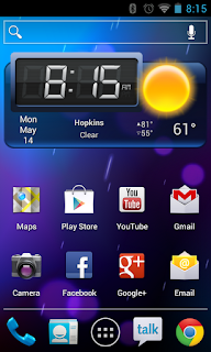 ICS Home Screen