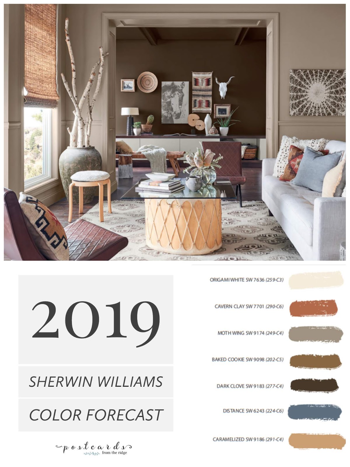  2019  Paint  Color  Forecast from Sherwin Williams 