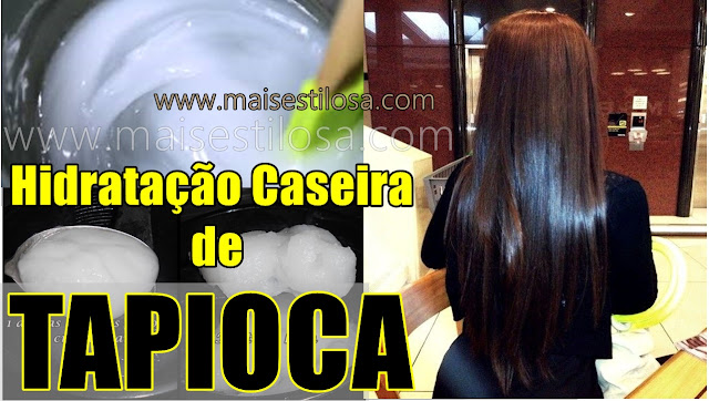 hidratação com tapioca fécula de mandioca