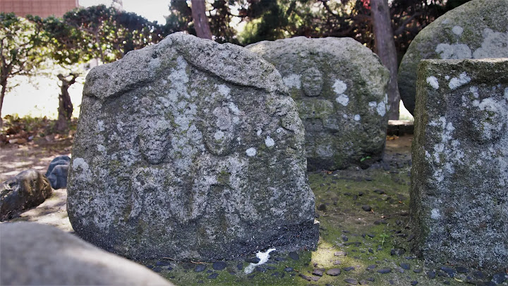 鳥取県西部のサイノカミ、亀甲神社の双体道祖神
