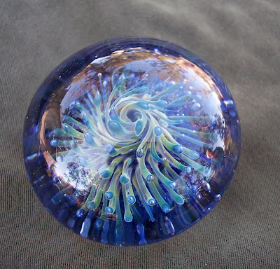 Cool Large Blue Moon Paper Weights