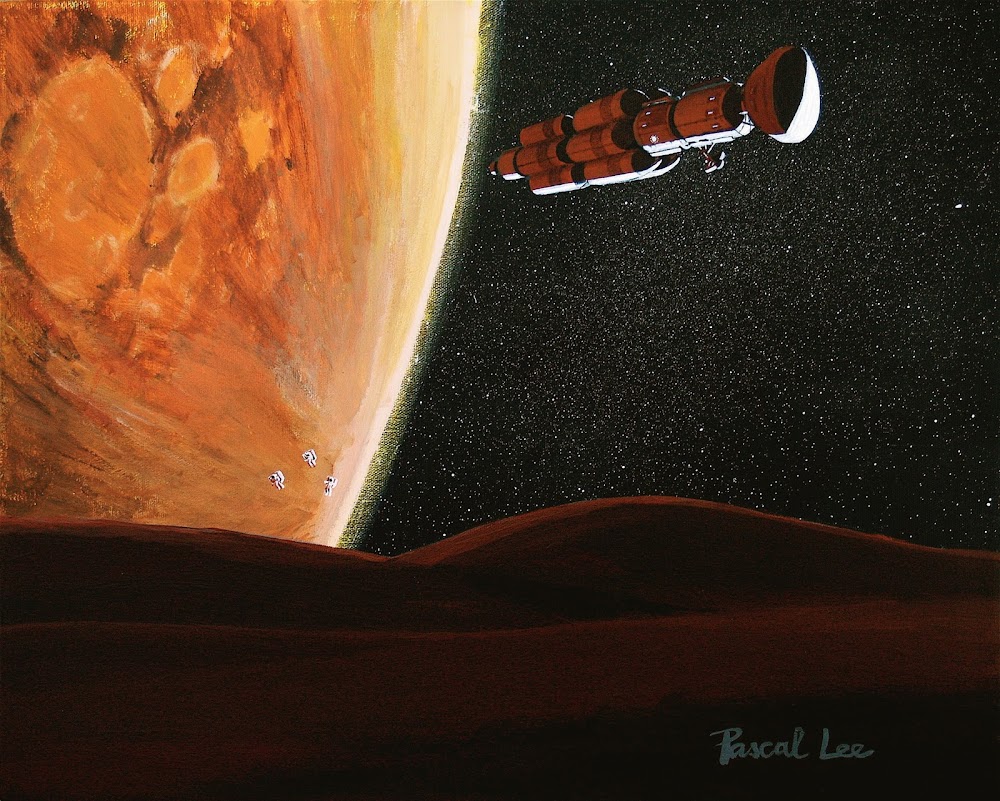 Human mission to Martian moons - landing on Phobos - by Pascal Lee