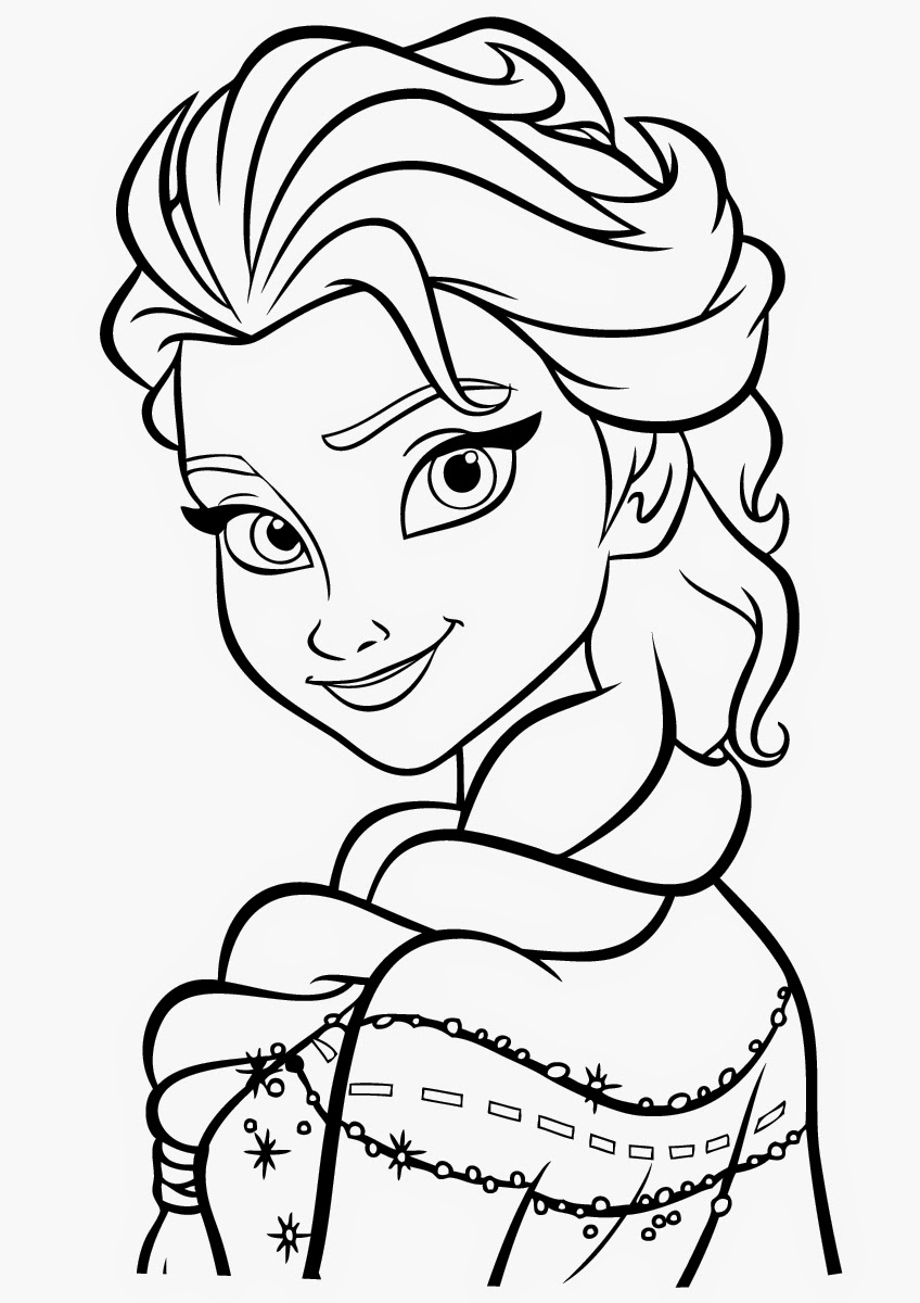 Instant Knowledge Frozen Coloring Pages Elsa Face Coloring Wallpapers Download Free Images Wallpaper [coloring436.blogspot.com]