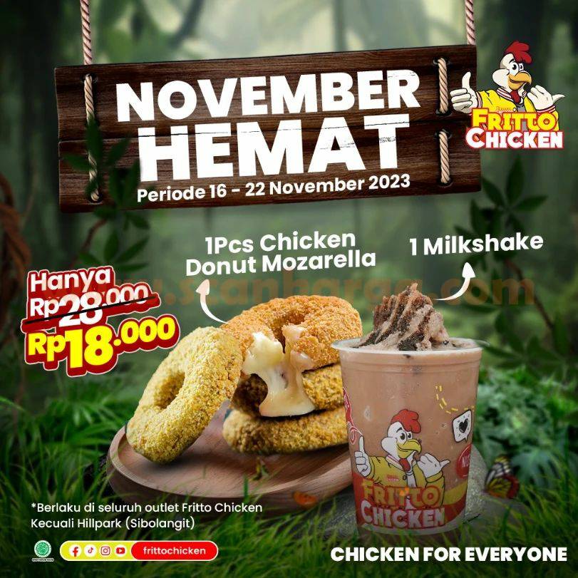 Promo Fritto Chicken November 2023