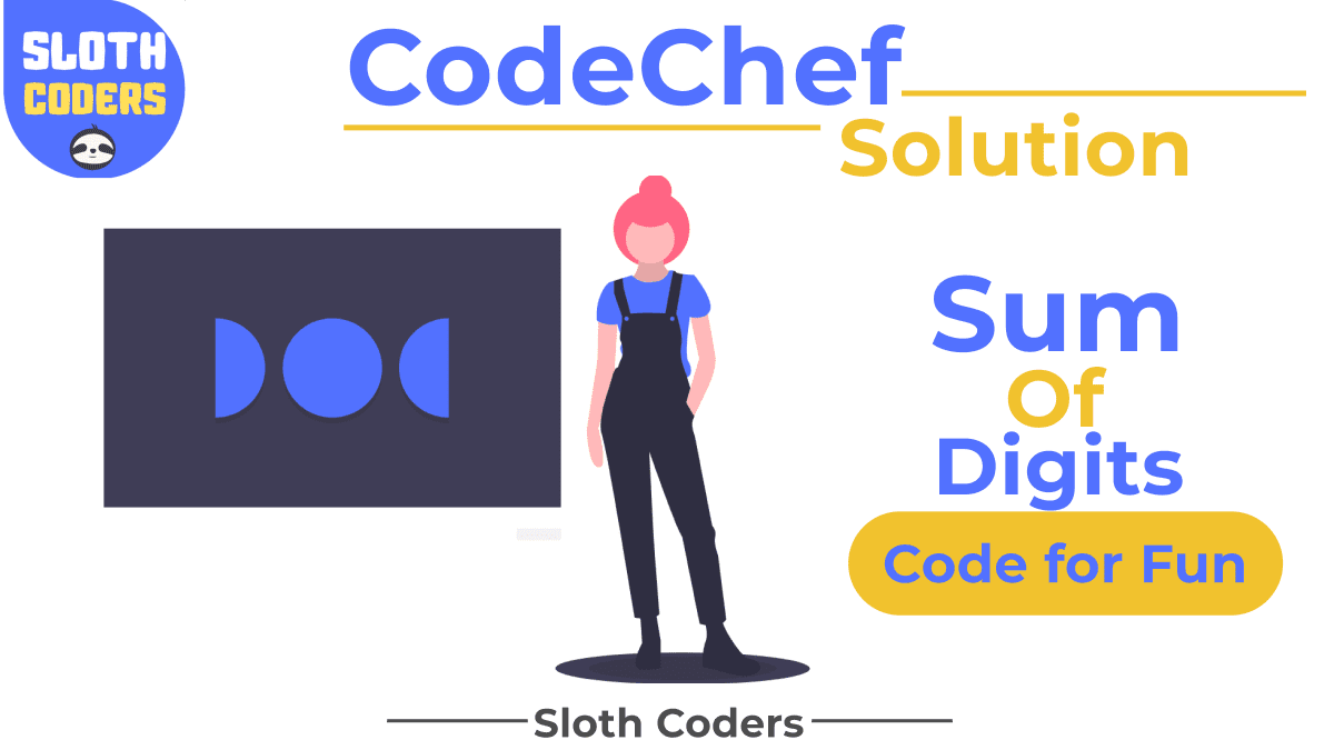 Sum of Digits - CodeChef Solution