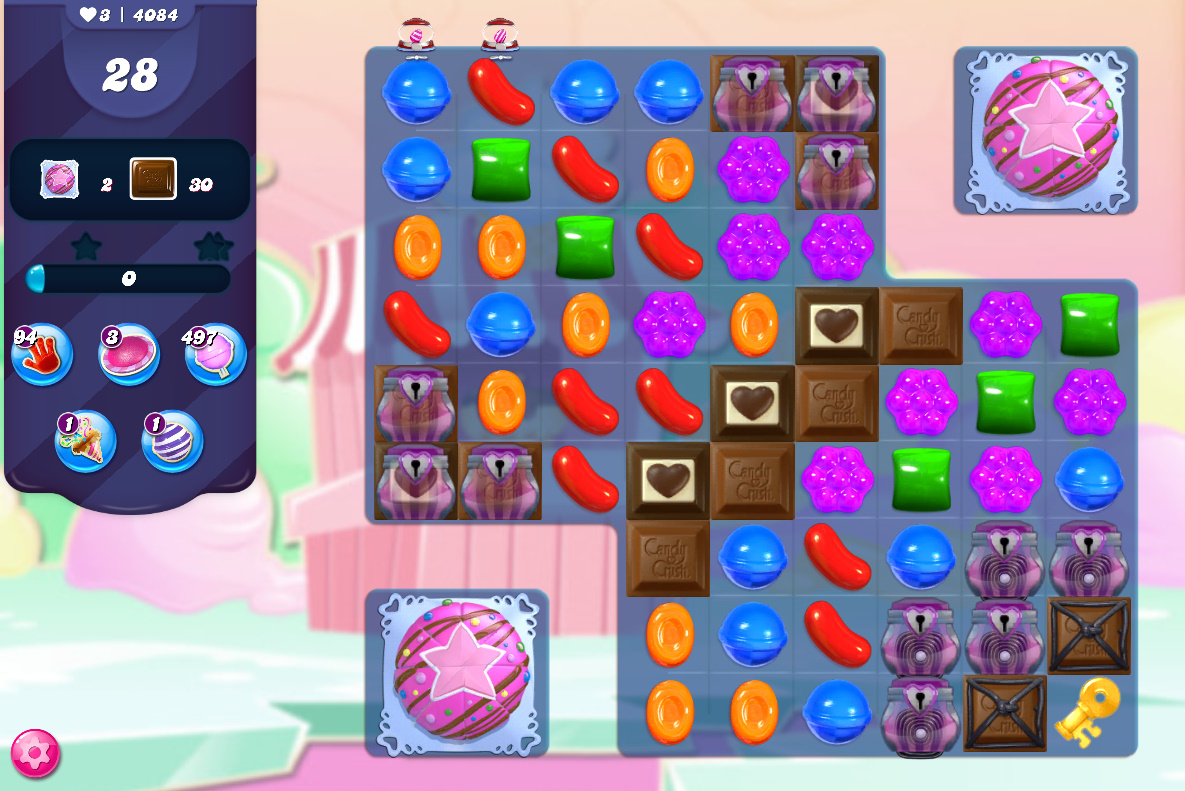 Candy Crush Saga level 4084