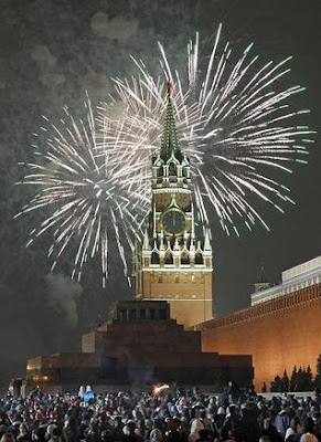 2012. Russians celebrate the new year