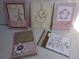 Stampin Up! Convention - Melbourne 2011 - Shabby Chic Cards