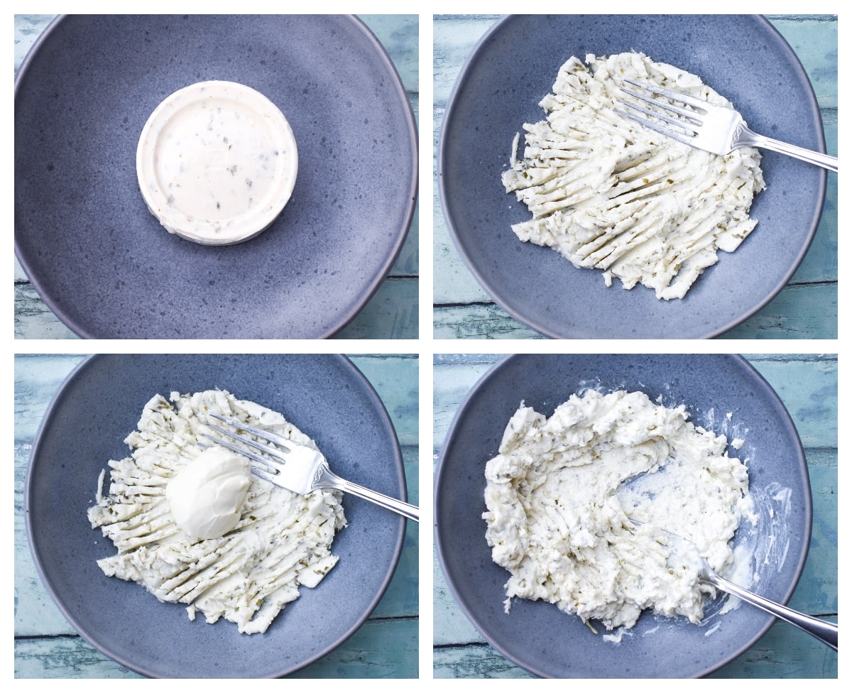 Boursin Pasta - Step 2 - prepare the Boursin