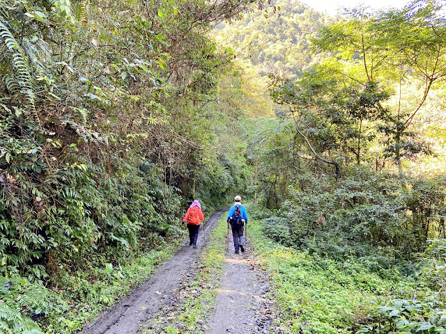 過坑山回程