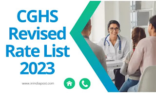 CGHS Revised Rate List 2023