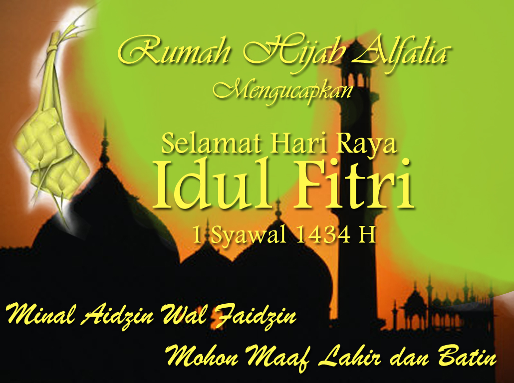 KUMPULAN GAMBAR UCAPAN SELAMAT HARI RAYA IDUL FITRI 2013 Mudien