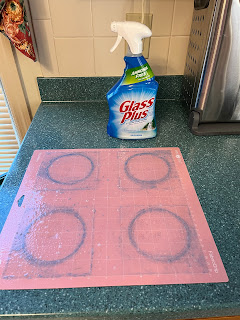 cleaning sticky cutting mats