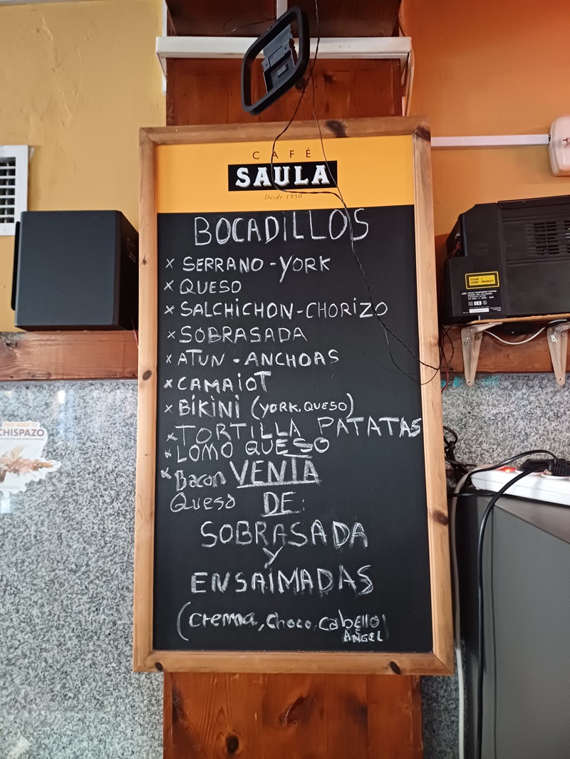 Menu a Maiorca