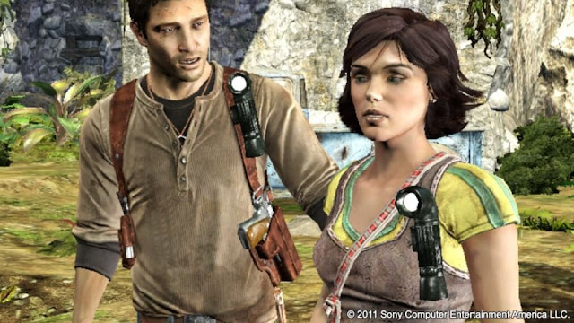 Drake y Chase en Uncharted: Golden Abyss