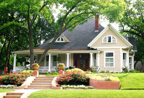 House Beautiful Front Yard Landscaping