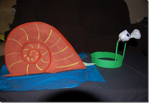 disfraz caracol f