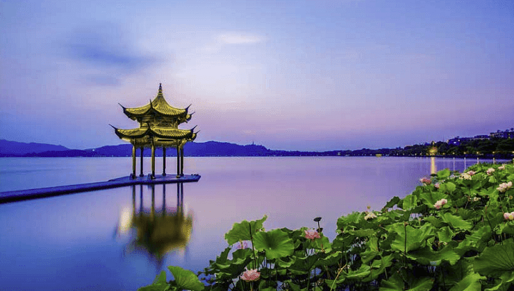 Hangzhou's historic West Lake chinese