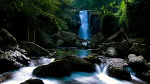 waterfall HD wallpaper