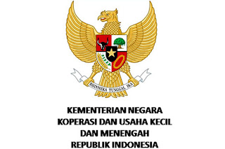 15. Logo Menteri Koperasi dan Usaha Kecil dan Menengah RI (UMKM), https://bingkaiguru.blogspot.com