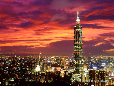 Vé máy bay đi Đài Loan giá rẻ - Toà nhà Taipei 101 