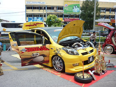 Modified Perodua Myvi Kungfu Panda