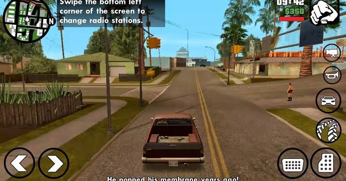 GTA San Andreas Apk & Obb Android (1.8GB) (Compressed)