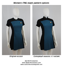 Star Trek TNG Women's Skant Sewing Pattern