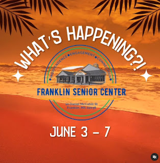 Senior Center events for the week of June 3 - 7