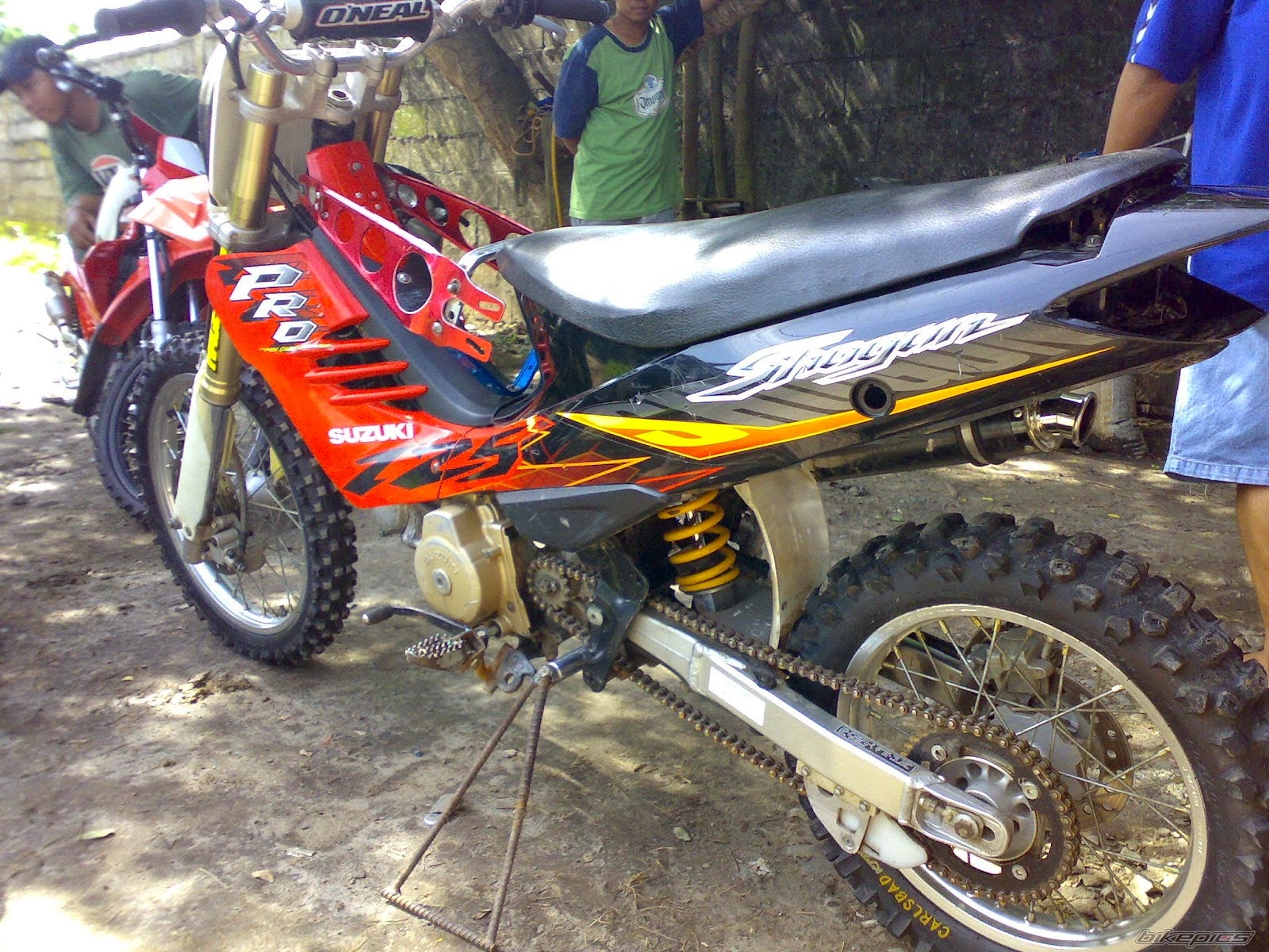 Ide Modif Motor Trail Shogun Terbaik Gentong Modifikasi