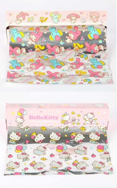 Papel de aluminio Hello Kitty My Melody Sanrio