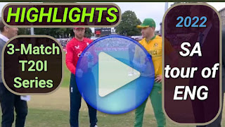 South Africa tour of England 3-Match T20I Series 2022