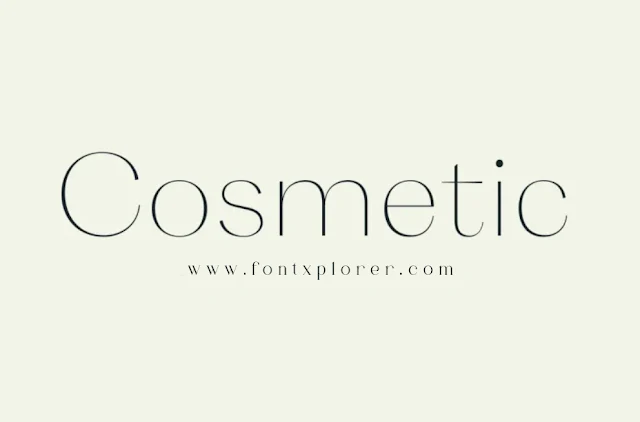 Best Beauty and Cosmetics Fonts