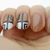 Geometric lines on the nails (manichiura cu linii geometrice) notd