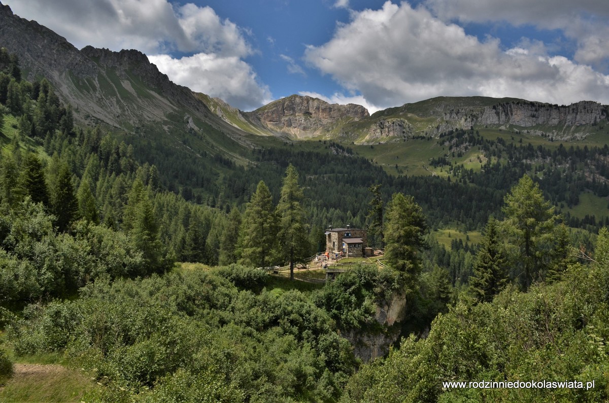 Dolomity z dziećmi szlaki