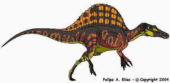 Resultado de imagen de Reconstrucción Spinosaurus