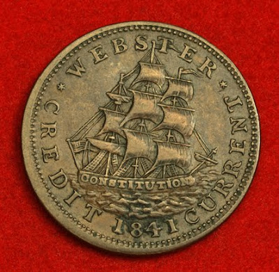 USA Copper Hard-Times Cent Token