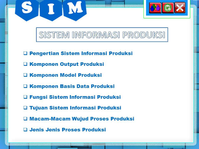 Sistem Informasi Produksi