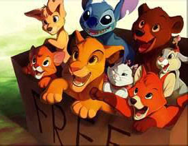 disney animals cartoon